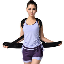Load image into Gallery viewer, 1Pcs Posture Corrector Back Braces Shoulder Waist Lumbar Support Belt Humpback Prevent Body Straighten Slouch Compression Pain R
