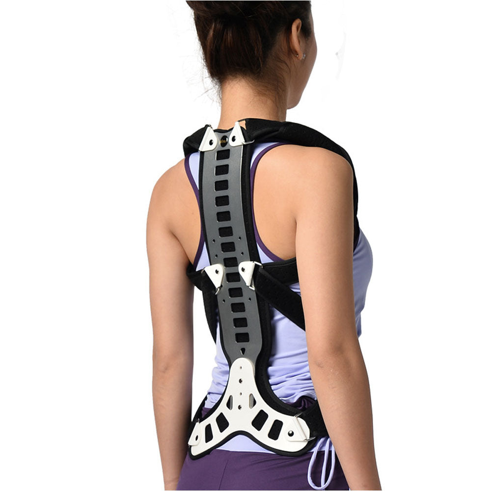 1Pcs Posture Corrector Back Braces Shoulder Waist Lumbar Support Belt Humpback Prevent Body Straighten Slouch Compression Pain R