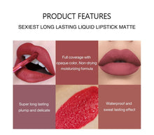 Load image into Gallery viewer, You Love We Ship Lipgloss Makeup Liquid Lipstick Lip Gloss  Waterproof Long Lasting Moisturizing Matte Lip Stick kit 6 Colors Lip Cosmetics
